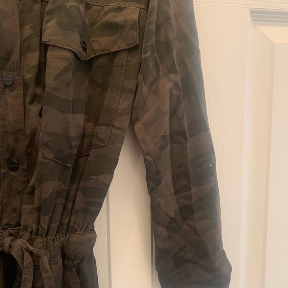 New. Never worn. Camo Short Jumpsuit. - Picture 3 of 4